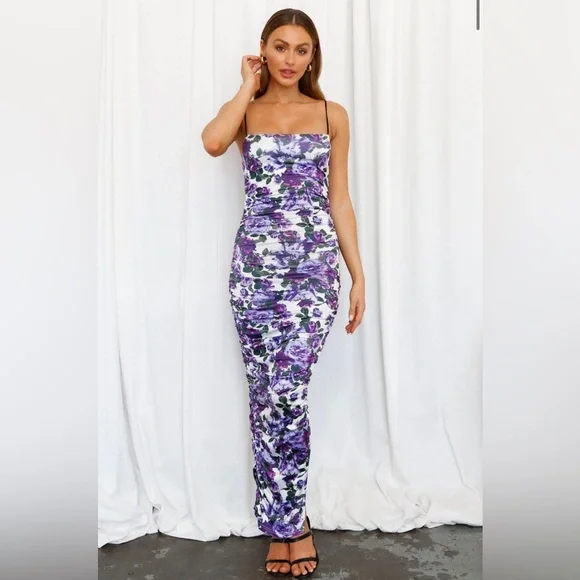 chinese dress ladies HELLO MOLLY Explore The Colours Maxi Dress